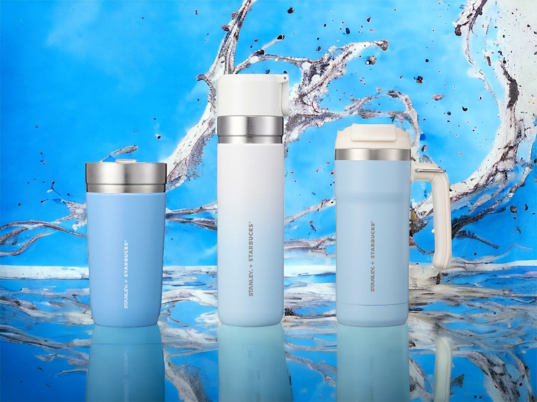 Starbucks + Stanley Blue Summer Korea '23