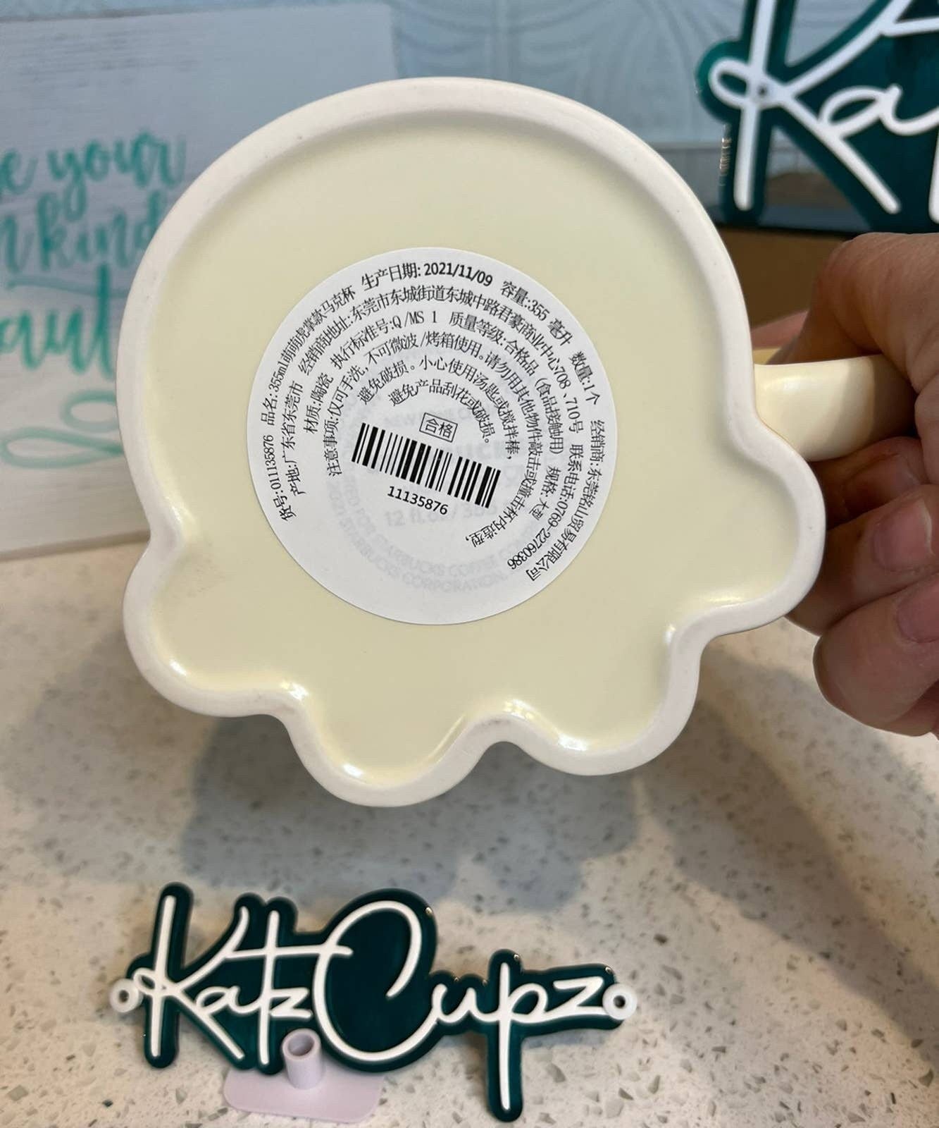 Starbucks Year of the Tiger Paw Mug, China