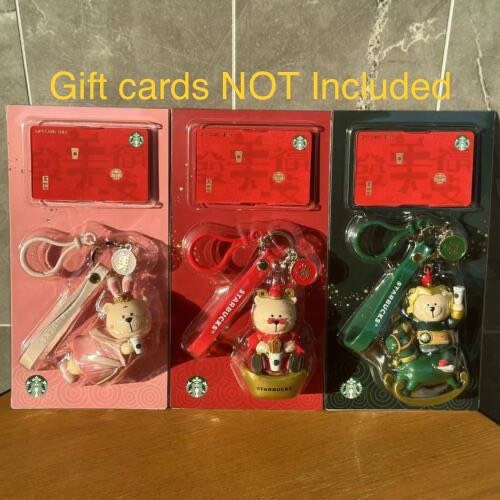 Starbucks Bearista KeyChain Gift Card Holder Gift **GC NOT INCLUDED** 2023