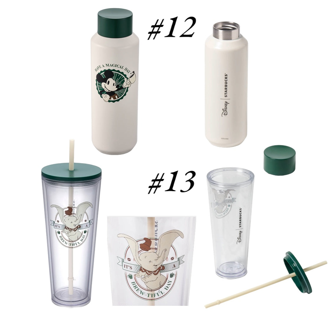 Enjoy a cold drink with these new Disney Starbucks tumblers and water  bottles