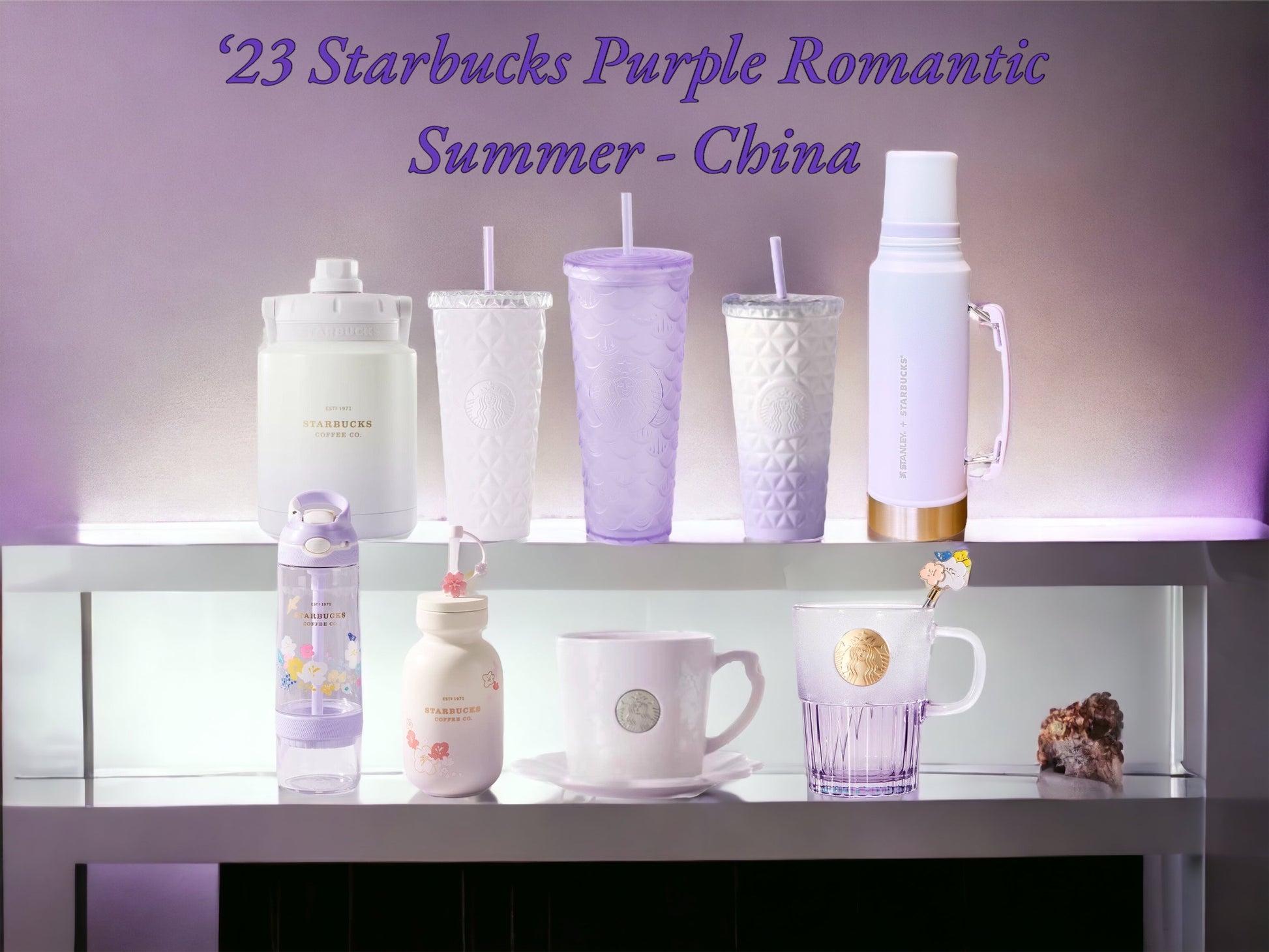 Starbucks Purple Romantic Summer Collection, China 2023 – Katz Cupz