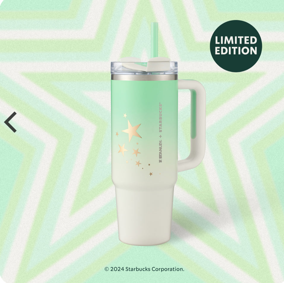 Starbucks 2024 White Stanley 30oz Tumbler