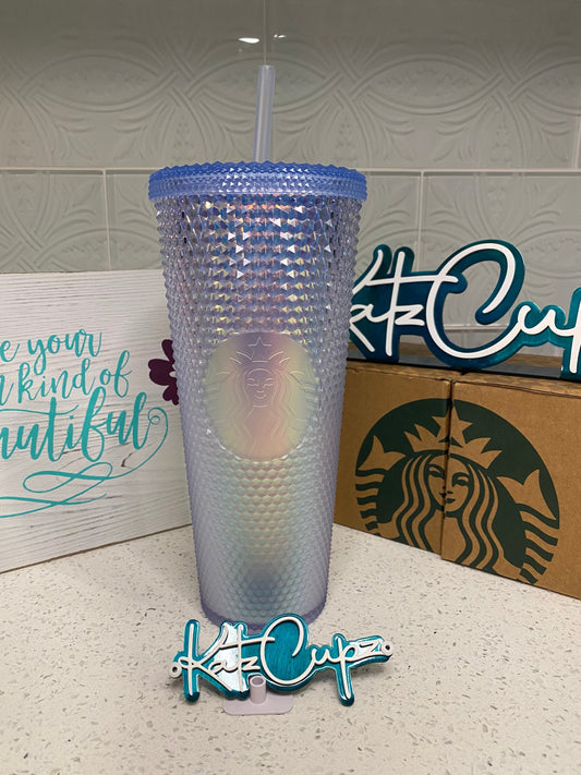 Starbucks Gradient Color/Touch Icy Blue Bling Studded Tumbler, China