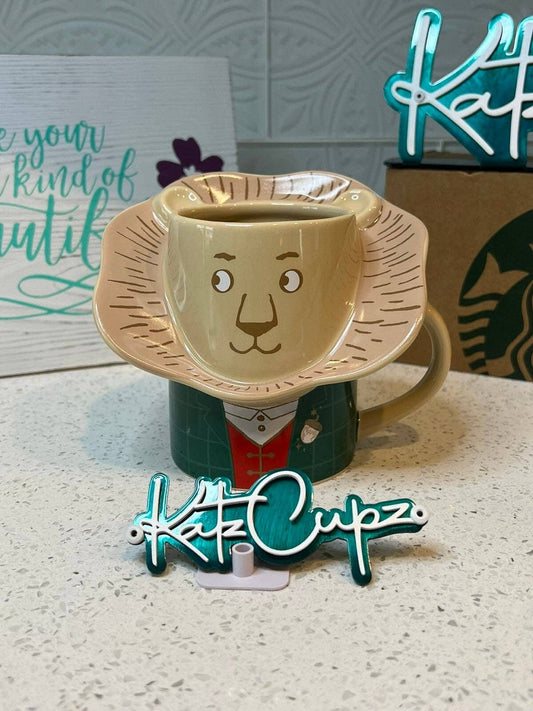 Starbucks Gentle Lion w/Mane in Suit Mug, Taiwan 2021