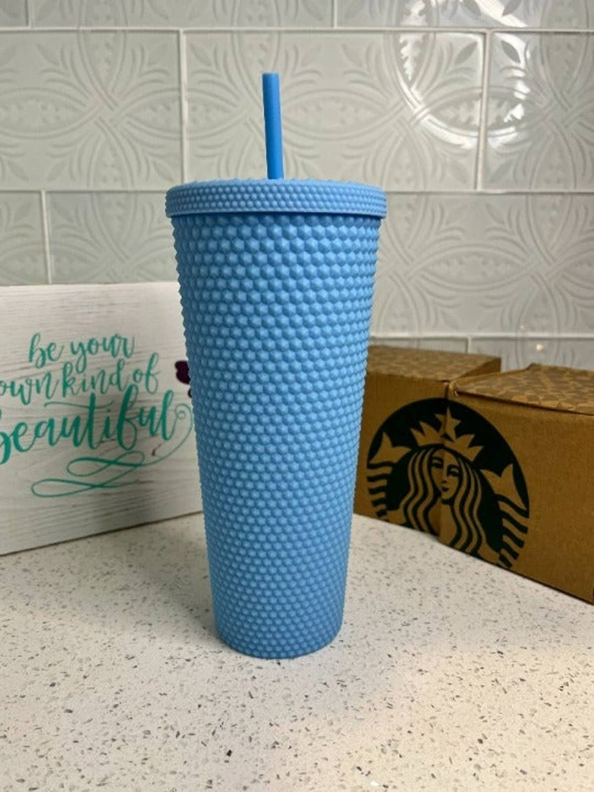 Starbucks outlet Thai Sky Blue Studded 2022