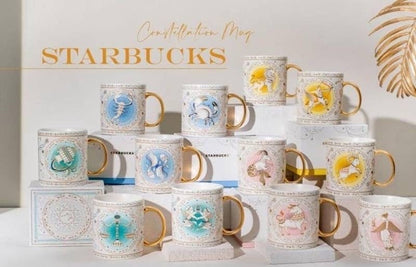 Starbucks Taiwan Constellation Zodiac Mugs, 3rd Generation