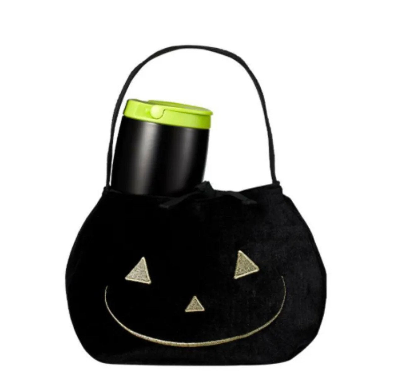 Starbucks Halloween Black deals Reversible Pumpkin Bag/Tote SEALED, Korea