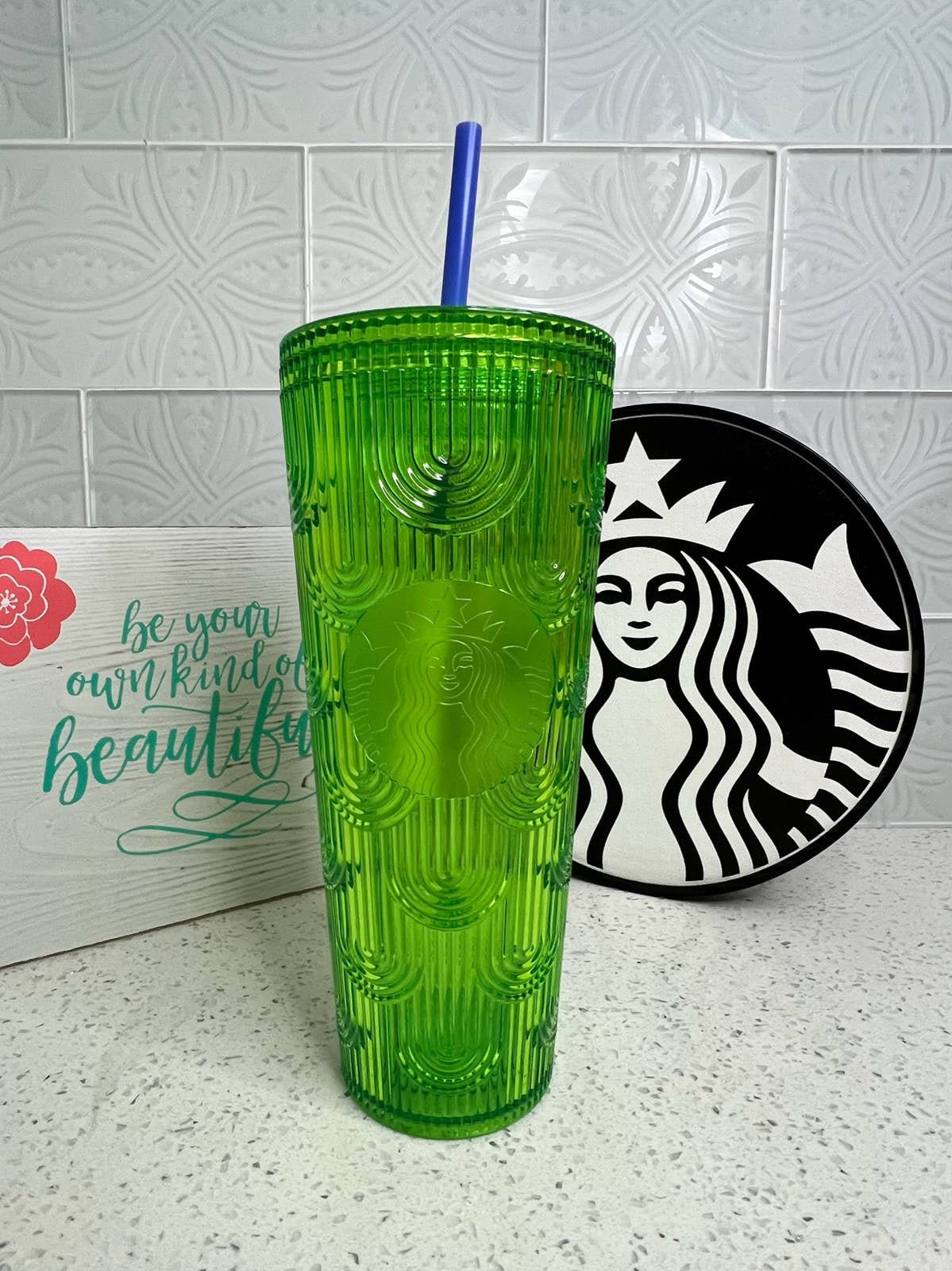 Starbucks venti newest aqua scales tumbler (indonesia exclusive)