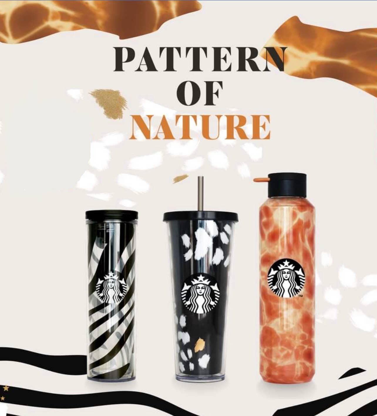 Starbucks Pattern Library Starbucks Patterns of Nature Collection, Indonesia – Katz Cupz