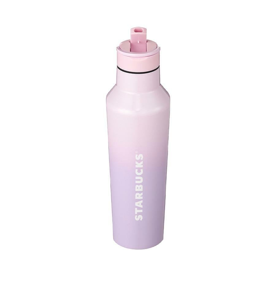 Starbucks CorkCicle Soft Touch Pink/Blue & Yellow/Pink SS Kettle Water on sale Bottle