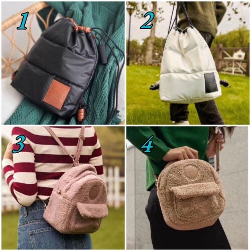 Starbucks Drawstring & Fuzzy Backpacks/Crossbody bags - China 2023